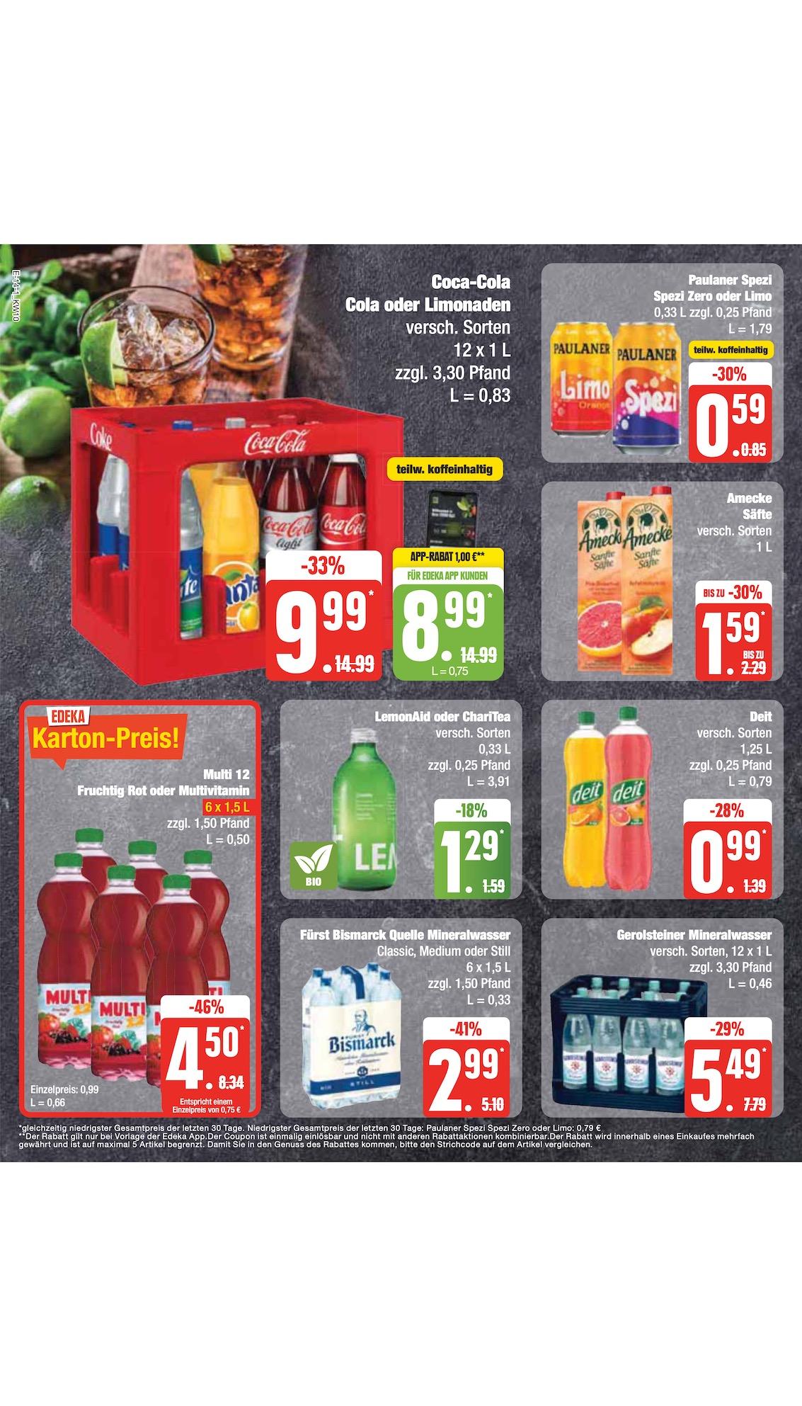 Edeka Prospekt ab Montag - Schleswig - Holstein Seite 18