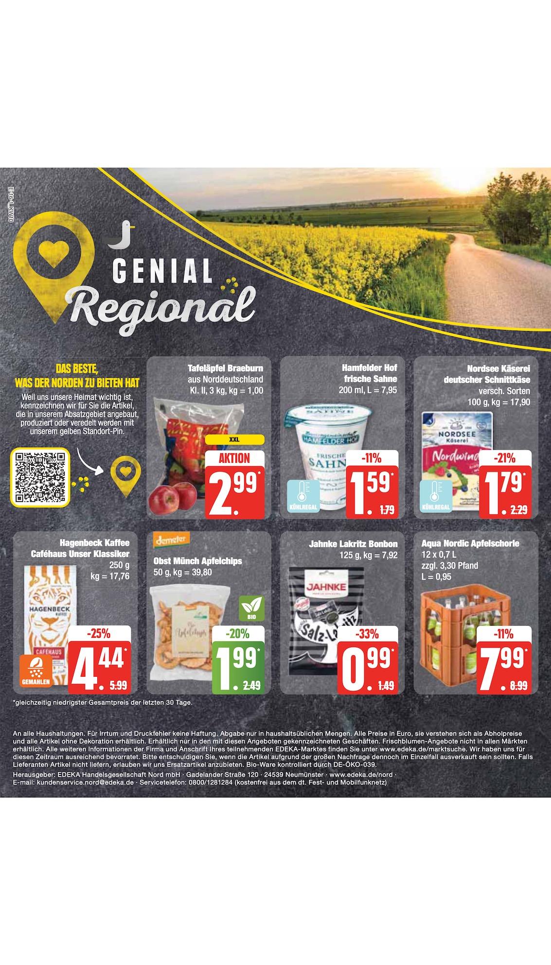 Edeka Prospekt ab Montag - Schleswig - Holstein Seite 20