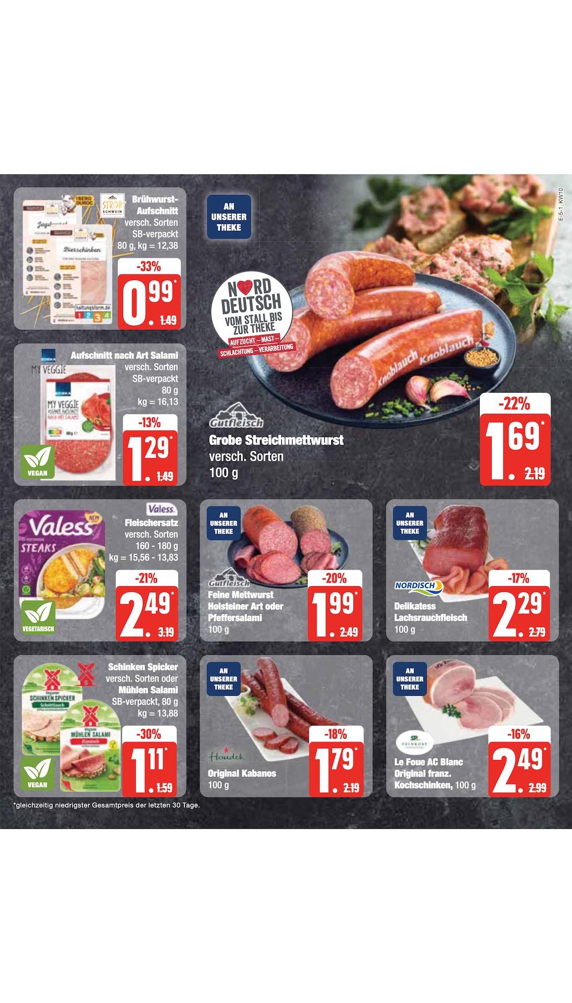 Edeka Prospekt ab Montag - Schleswig - Holstein Seite 9