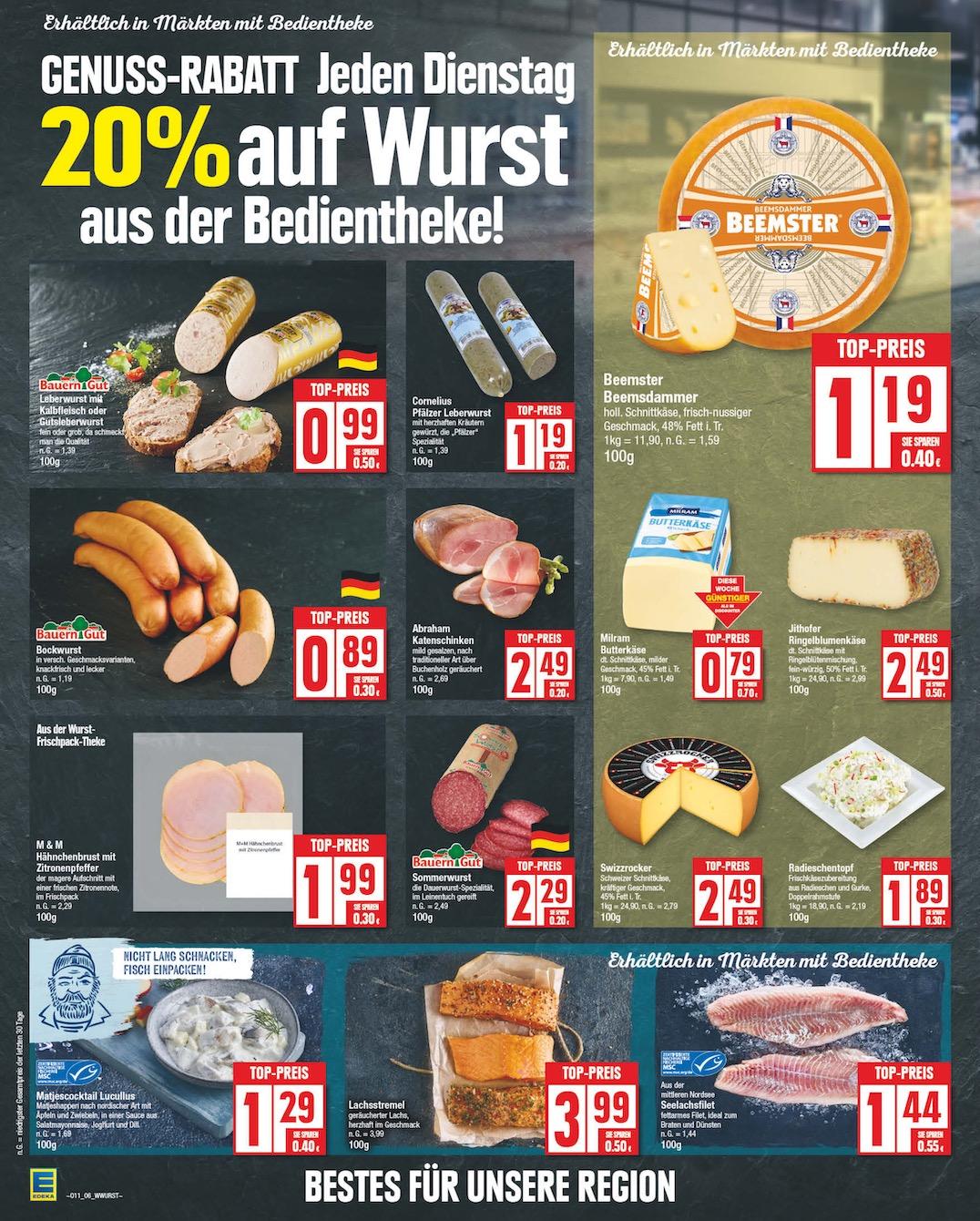 Edeka Prospekt ab Montag - Niedersachsen Seite 6