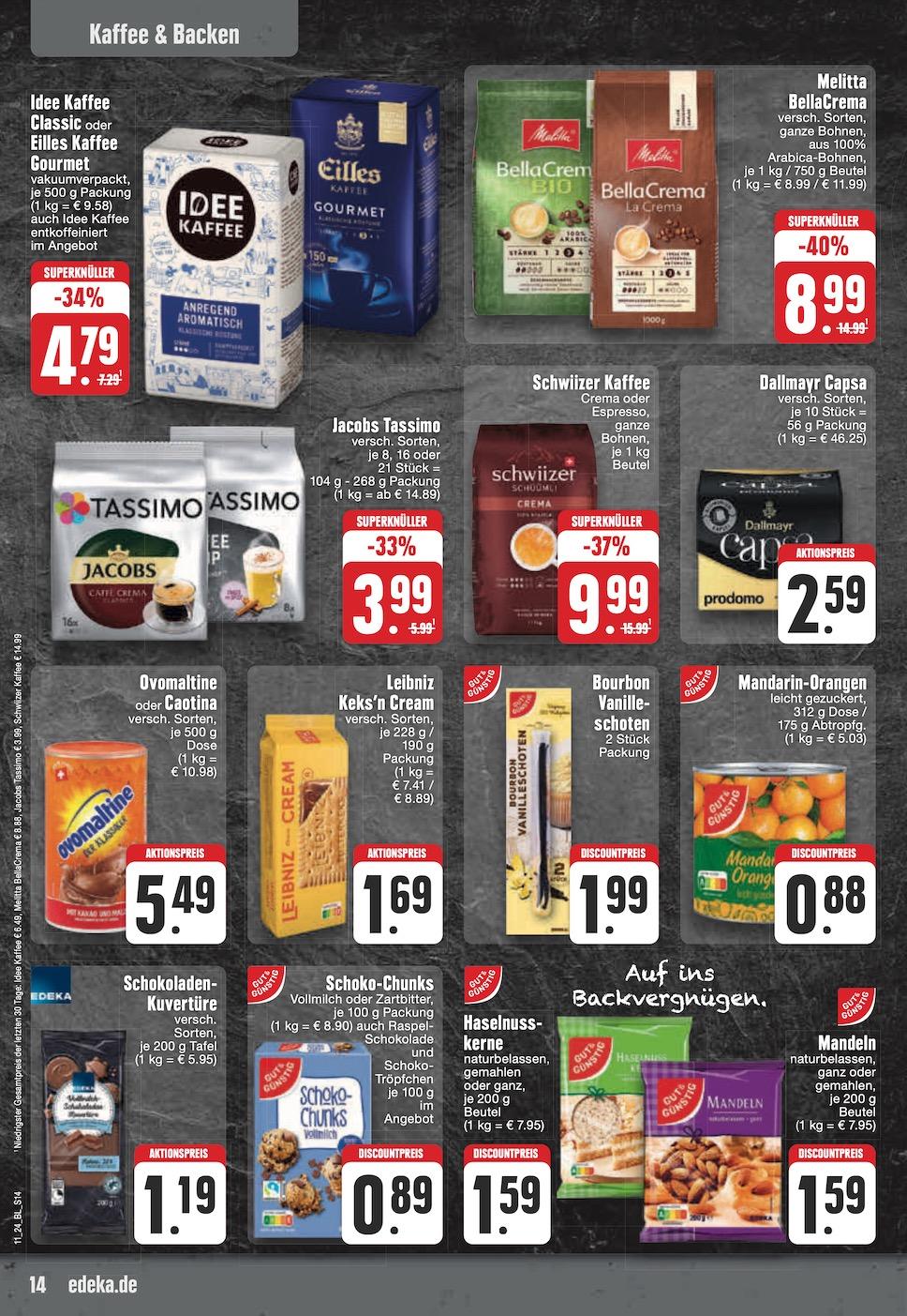 Edeka Prospekt ab Montag - Nordrhein - Westfalen Seite 14
