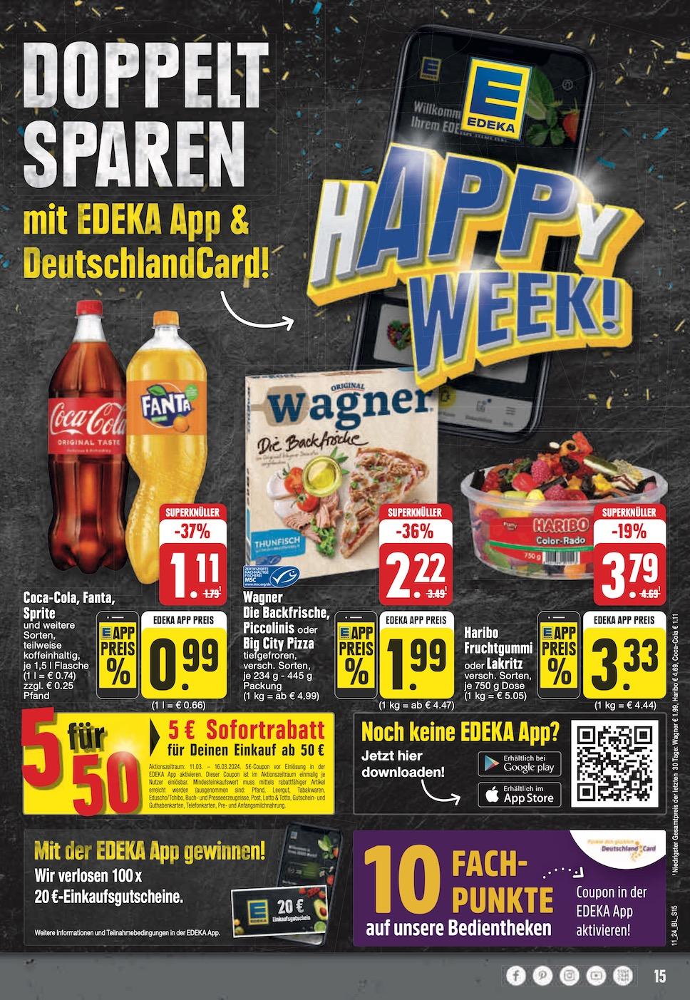 Edeka Prospekt ab Montag - Nordrhein - Westfalen Seite 15