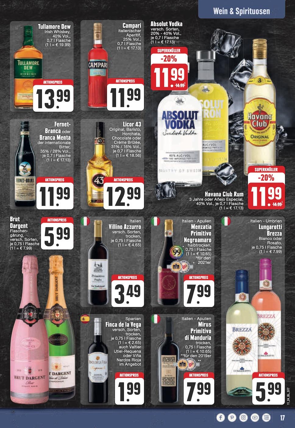 Edeka Prospekt ab Montag - Nordrhein - Westfalen Seite 17