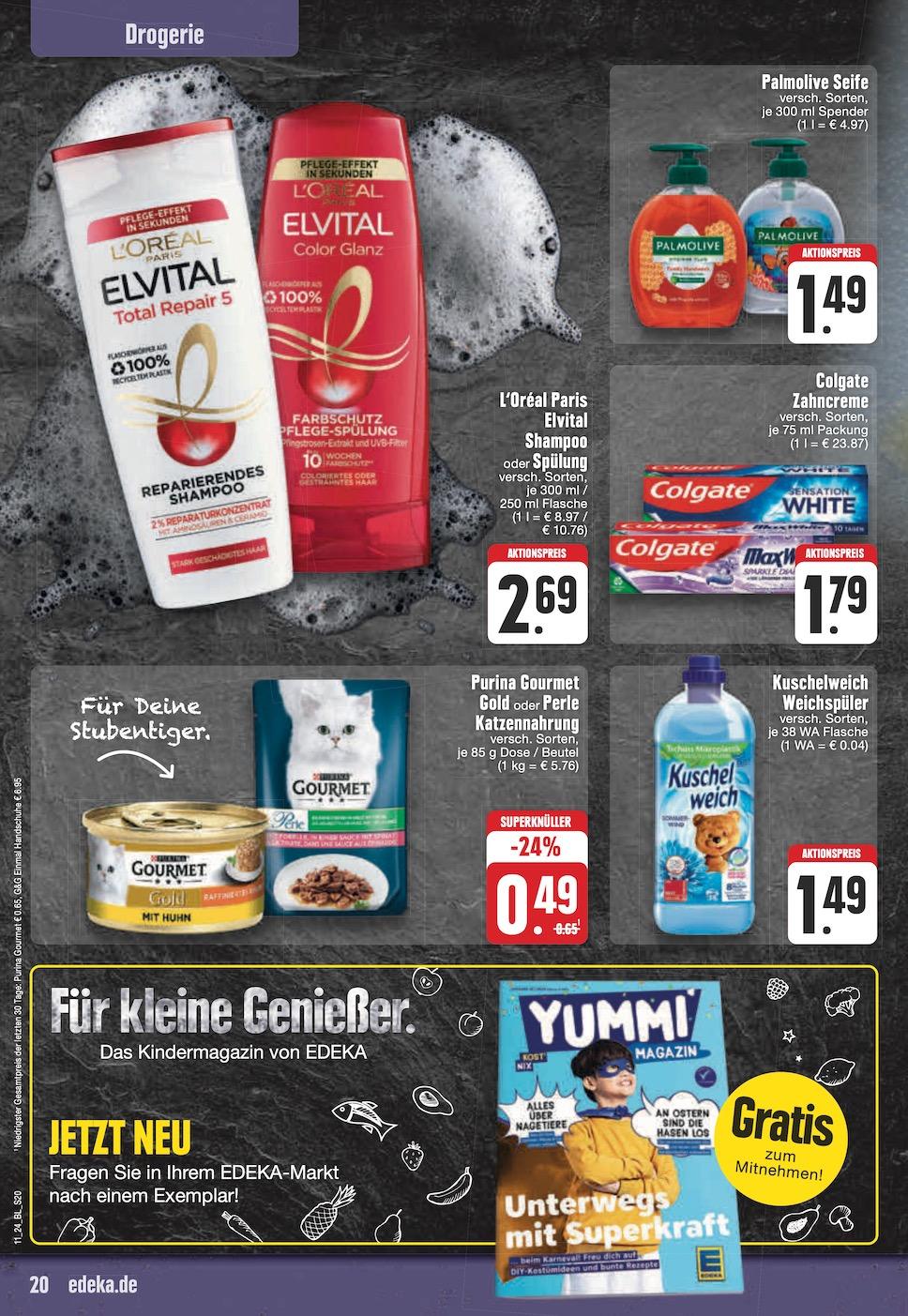 Edeka Prospekt ab Montag - Nordrhein - Westfalen Seite 20