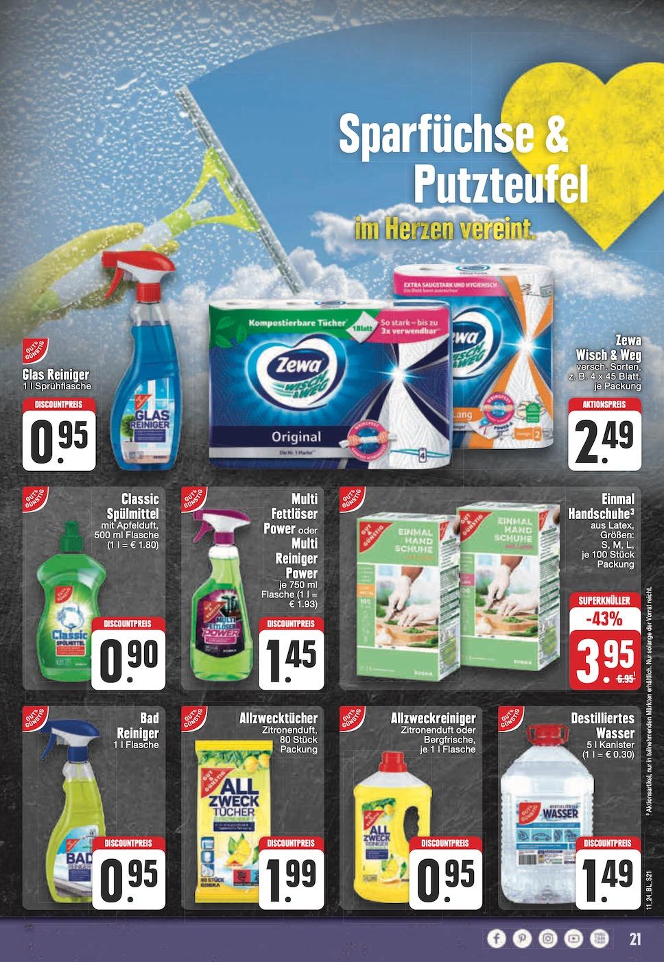 Edeka Prospekt ab Montag - Nordrhein - Westfalen Seite 21