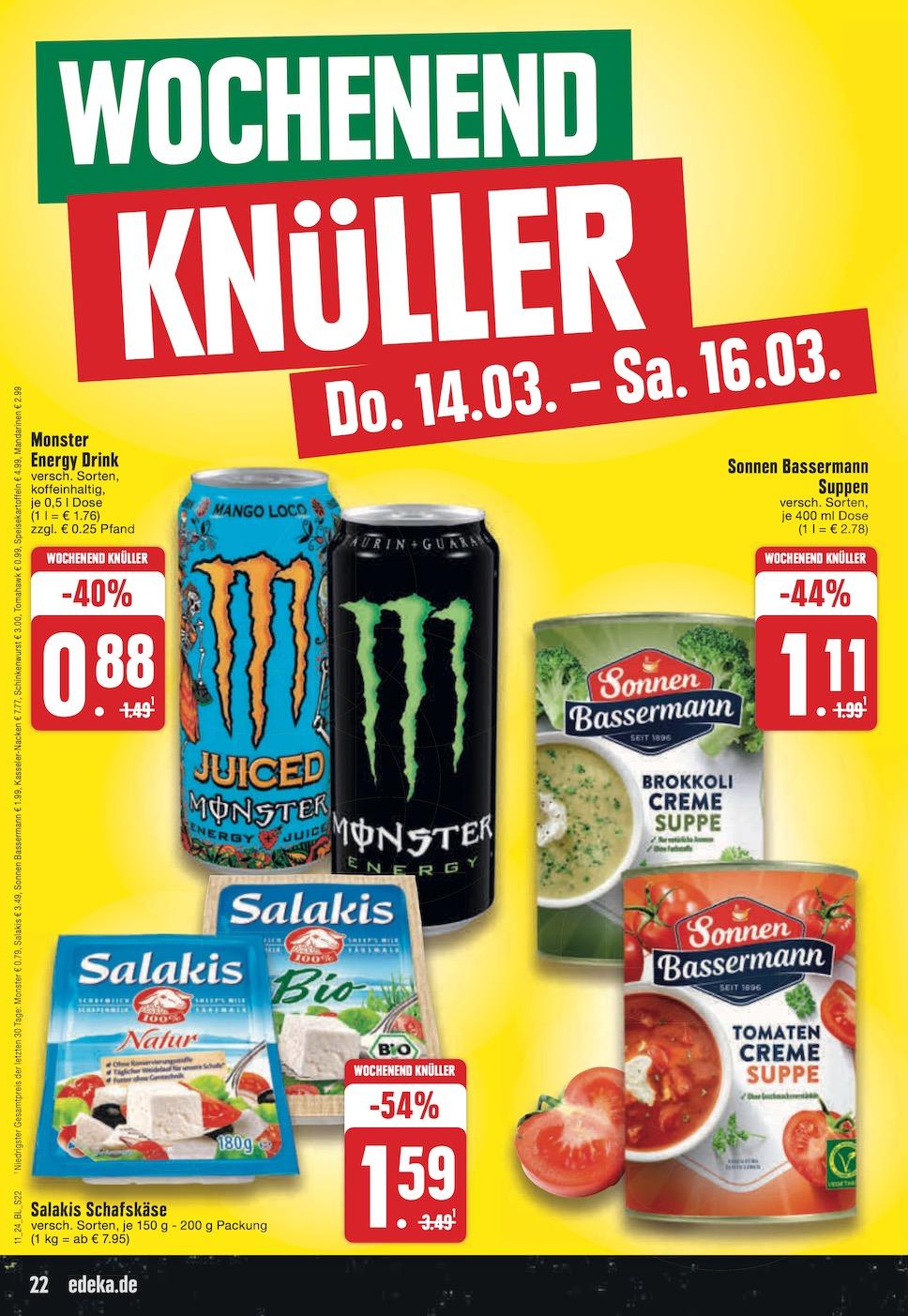 Edeka Prospekt ab Montag - Nordrhein - Westfalen Seite 22