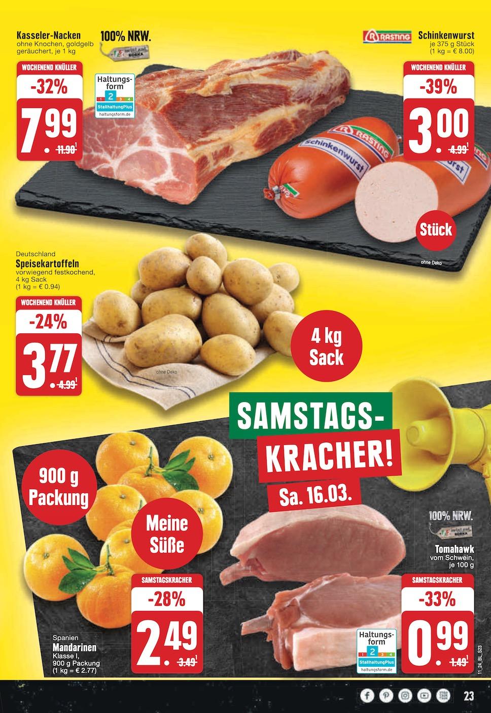Edeka Prospekt ab Montag - Nordrhein - Westfalen Seite 23