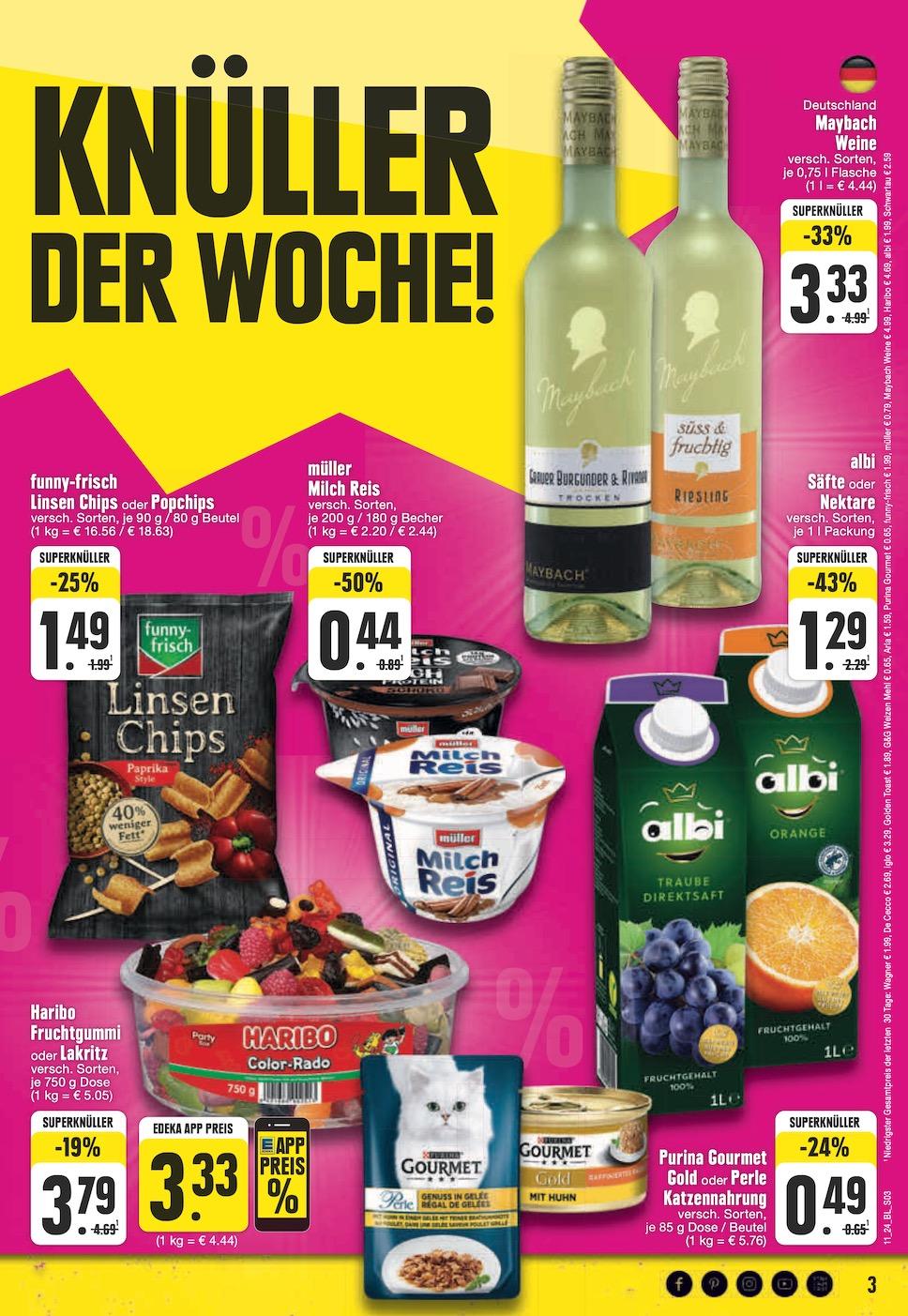 Edeka Prospekt ab Montag - Nordrhein - Westfalen Seite 3
