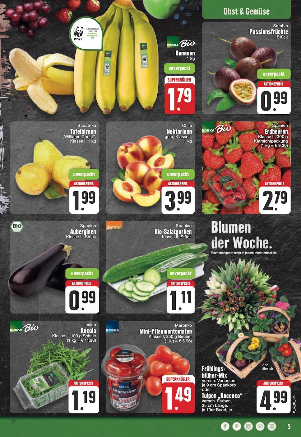 Edeka Prospekt ab Montag - Nordrhein - Westfalen Seite 5