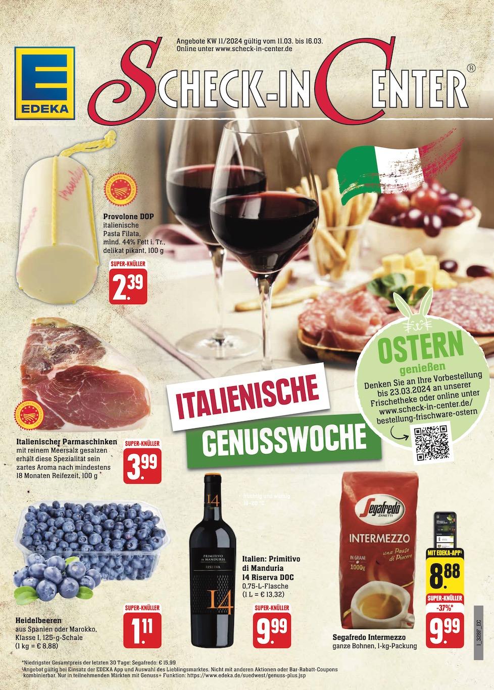 Edeka Prospekt ab Montag - Hessen Seite 1