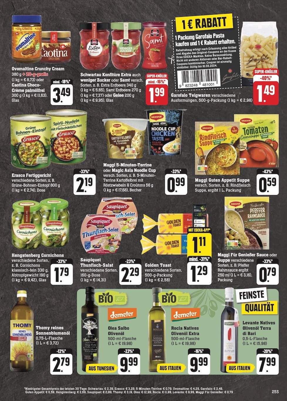 Edeka Prospekt ab Montag - Hessen Seite 25
