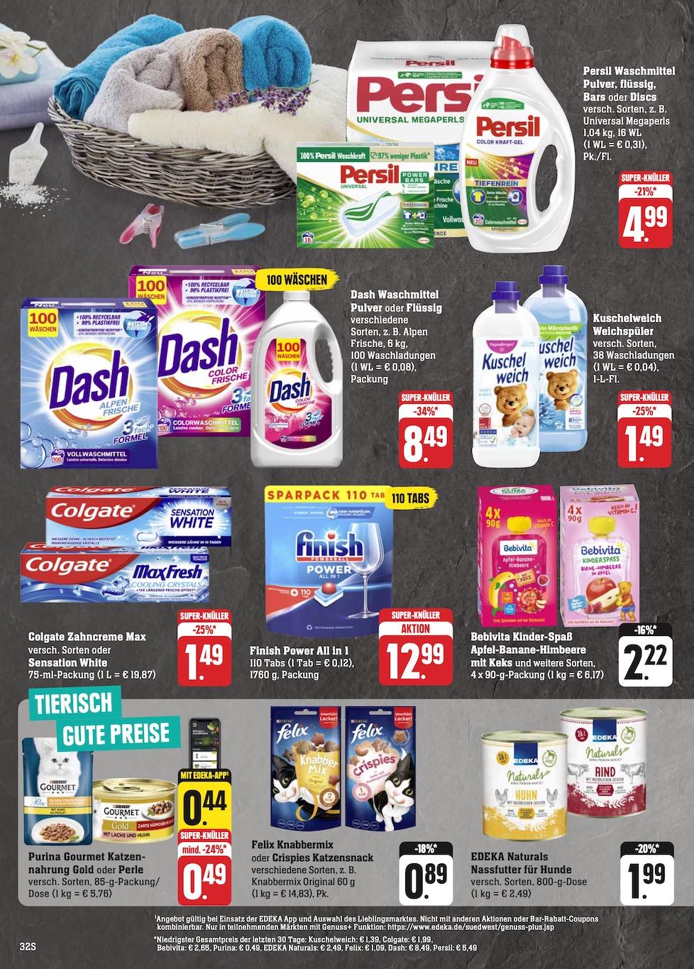 Edeka Prospekt ab Montag - Hessen Seite 32