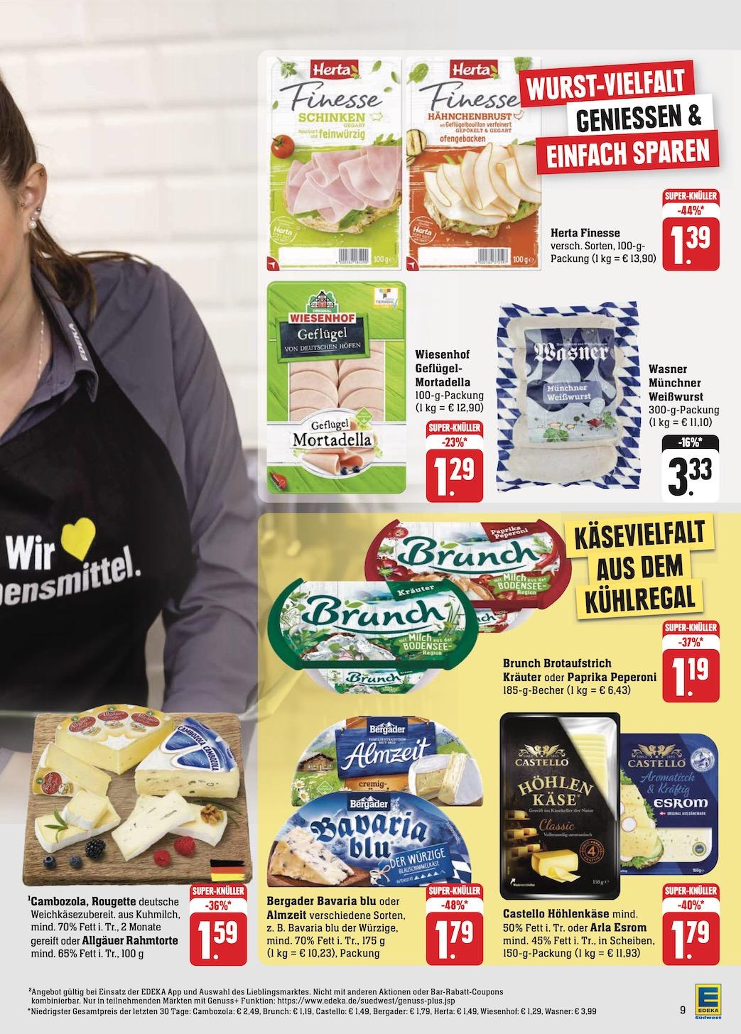 Edeka Prospekt ab Montag - Rheinland - Pfalz Seite 13