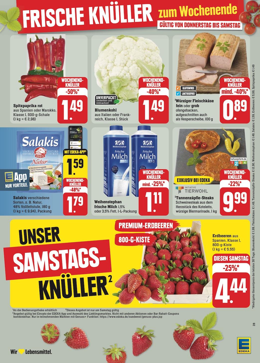 Edeka Prospekt ab Montag - Rheinland - Pfalz Seite 38