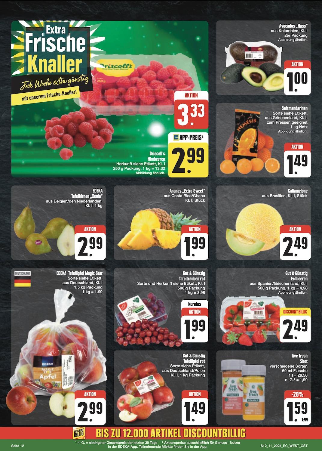 Edeka Prospekt ab Montag - Bayern Nord Seite 12