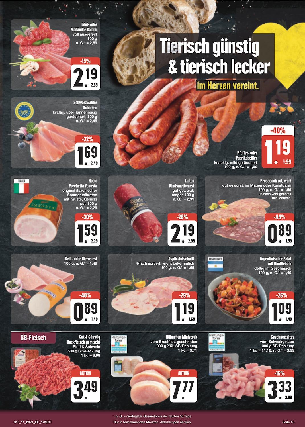 Edeka Prospekt ab Montag - Bayern Nord Seite 15