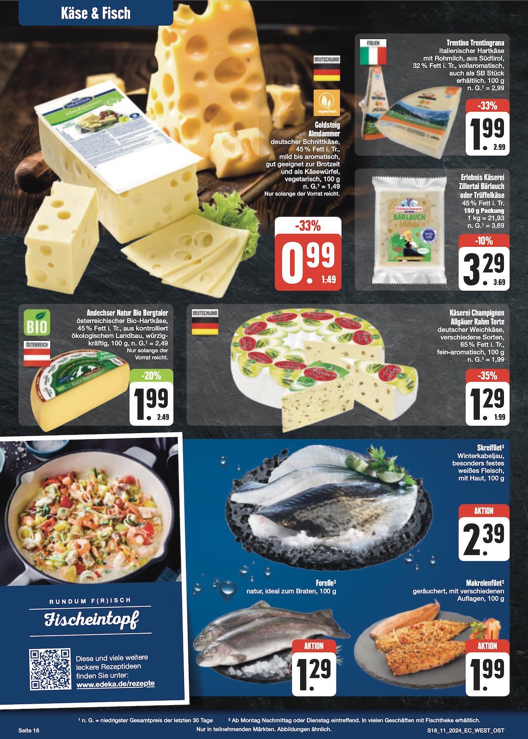 Edeka Prospekt ab Montag - Bayern Nord Seite 16