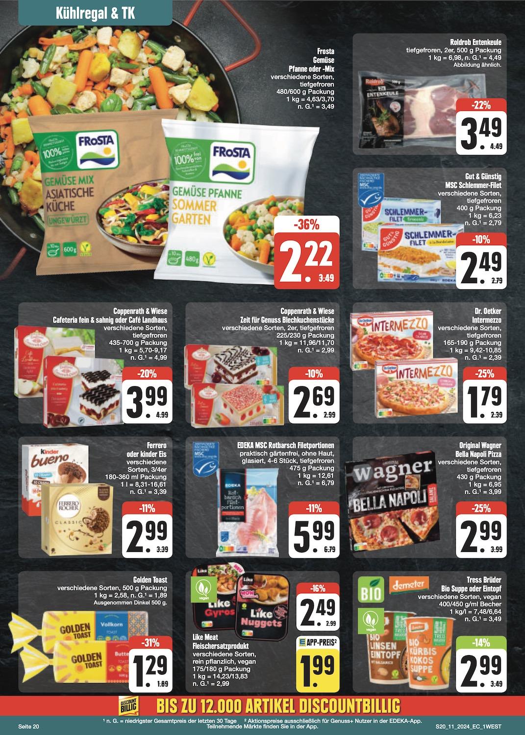 Edeka Prospekt ab Montag - Bayern Nord Seite 20