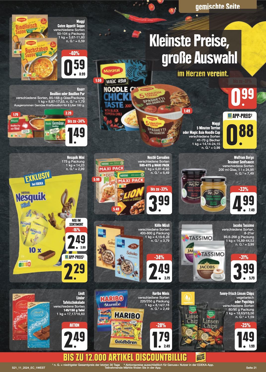 Edeka Prospekt ab Montag - Bayern Nord Seite 21