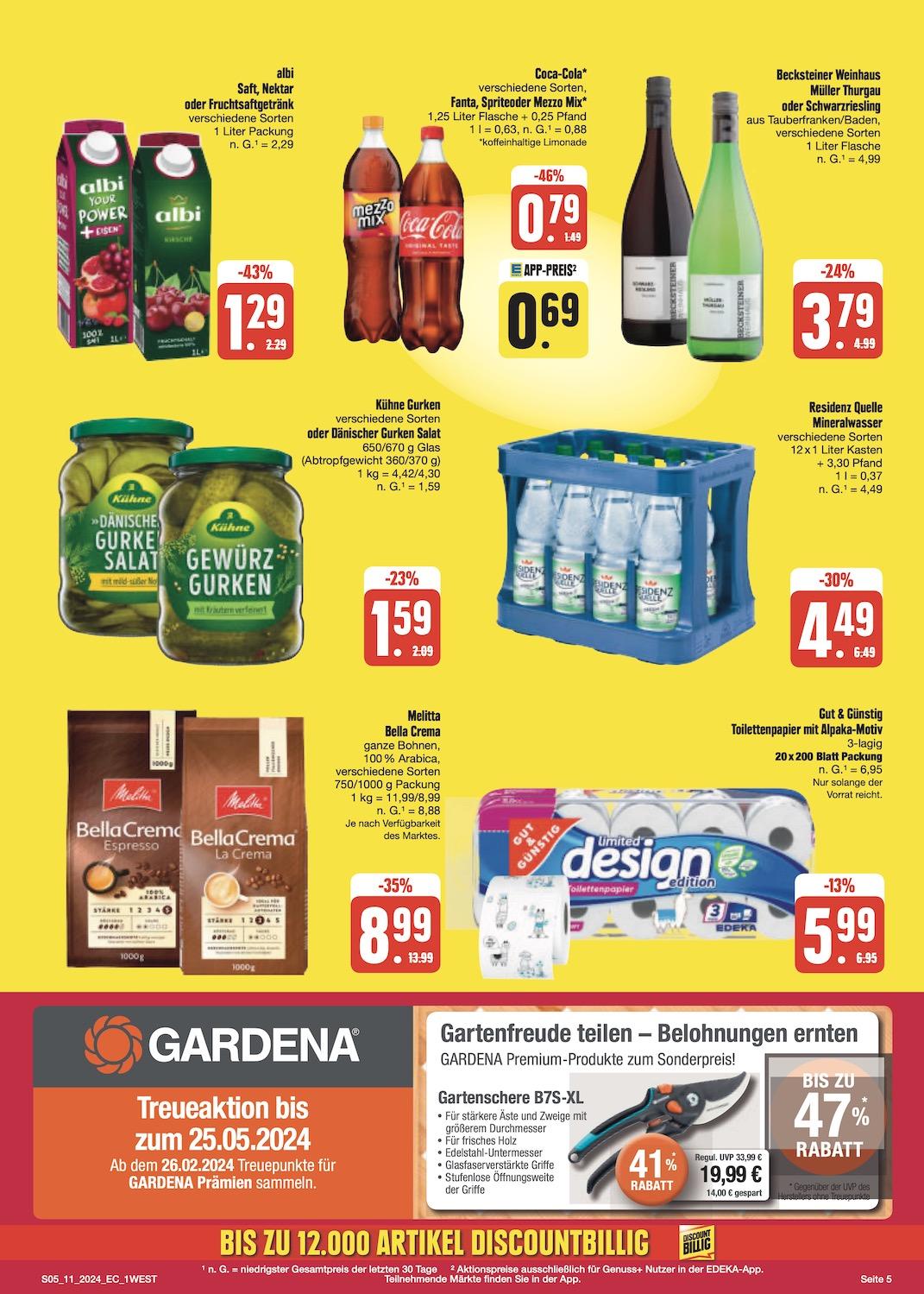 Edeka Prospekt ab Montag - Bayern Nord Seite 5