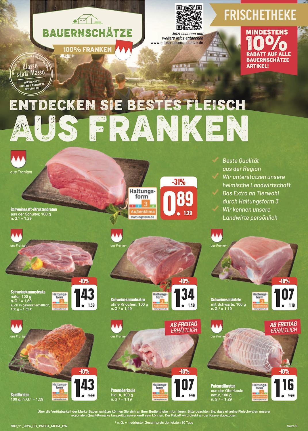 Edeka Prospekt ab Montag - Bayern Nord Seite 9