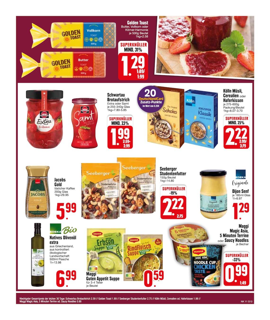 Edeka Prospekt ab Montag - Bayern Süd Seite 13