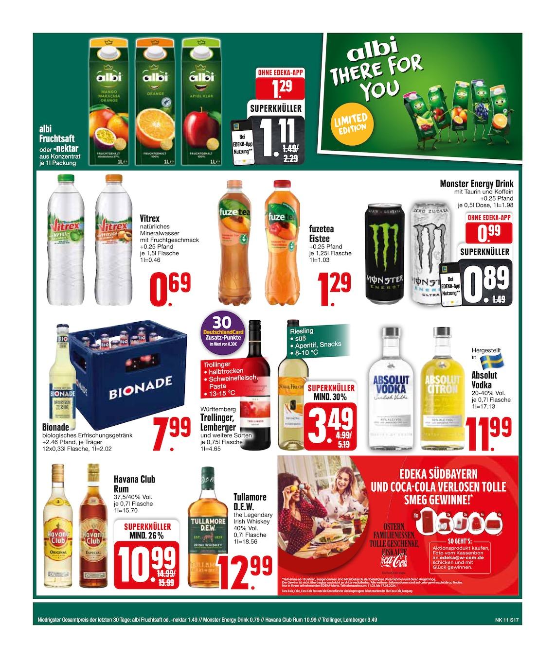 Edeka Prospekt ab Montag - Bayern Süd Seite 17