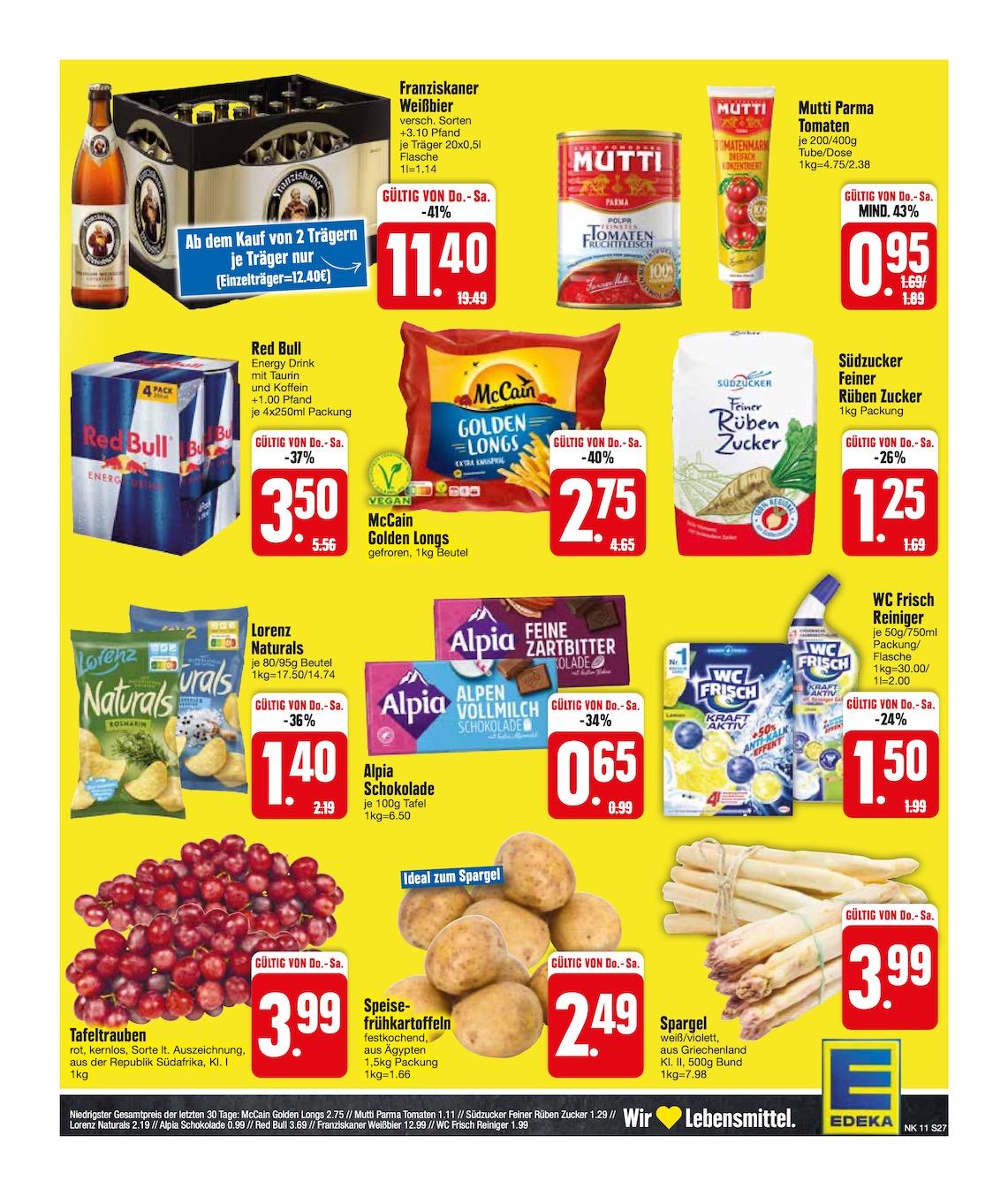 Edeka Prospekt ab Montag - Bayern Süd Seite 27