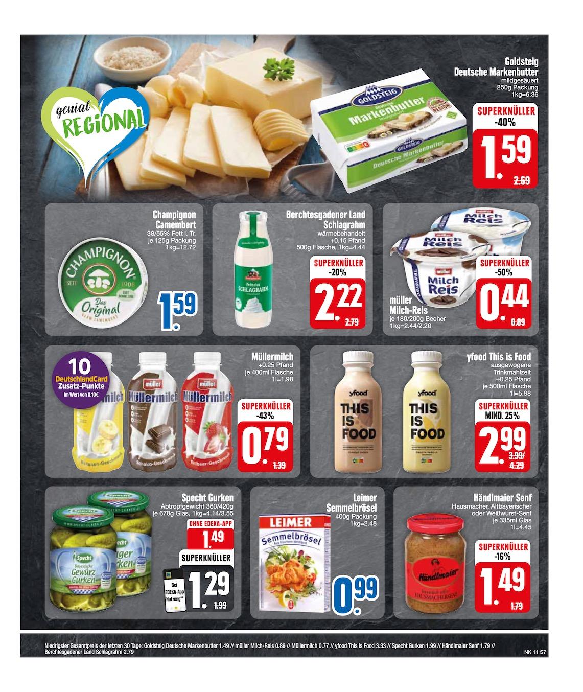 Edeka Prospekt ab Montag - Bayern Süd Seite 7