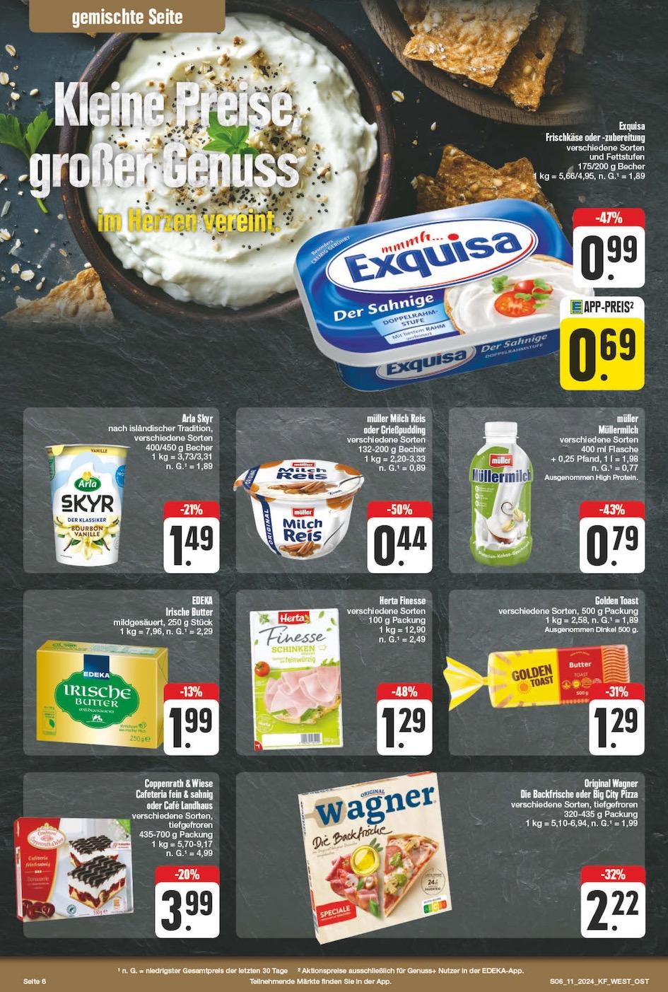 Edeka Prospekt ab Montag - Sachsen Seite 6