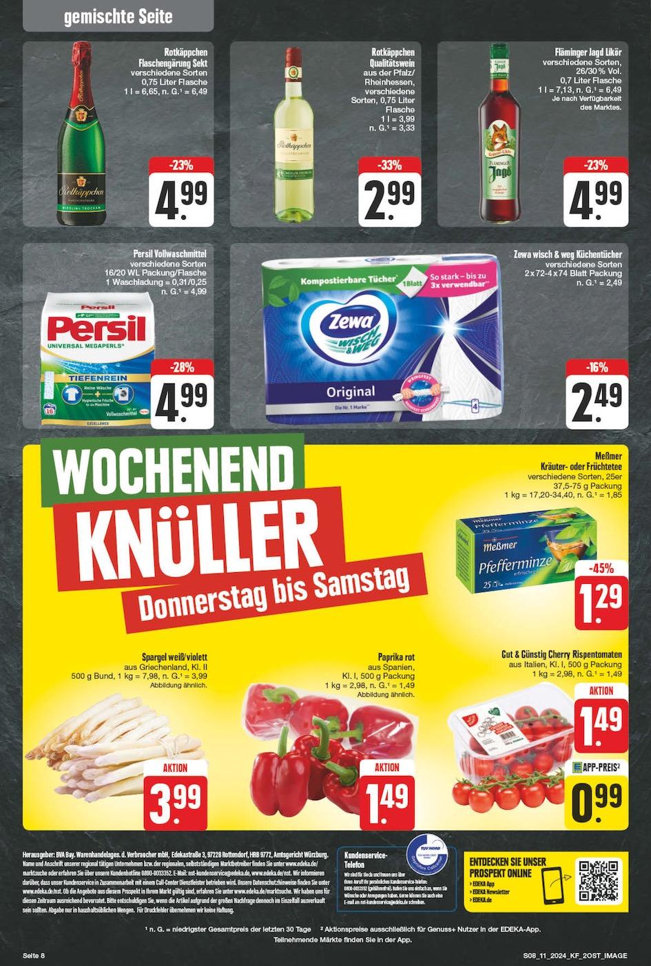 Edeka Prospekt ab Montag - Sachsen Seite 8