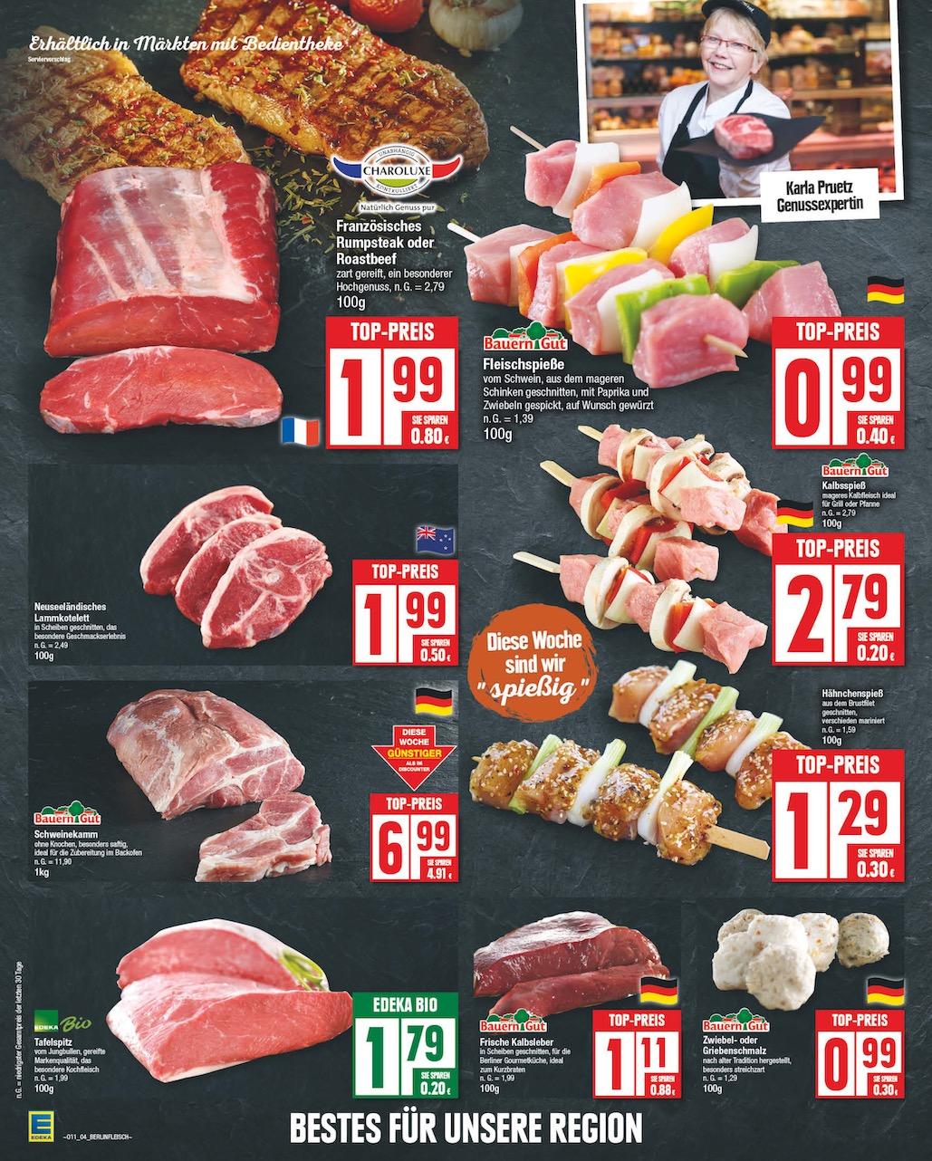 Edeka Prospekt ab Montag - Berlin Seite 4