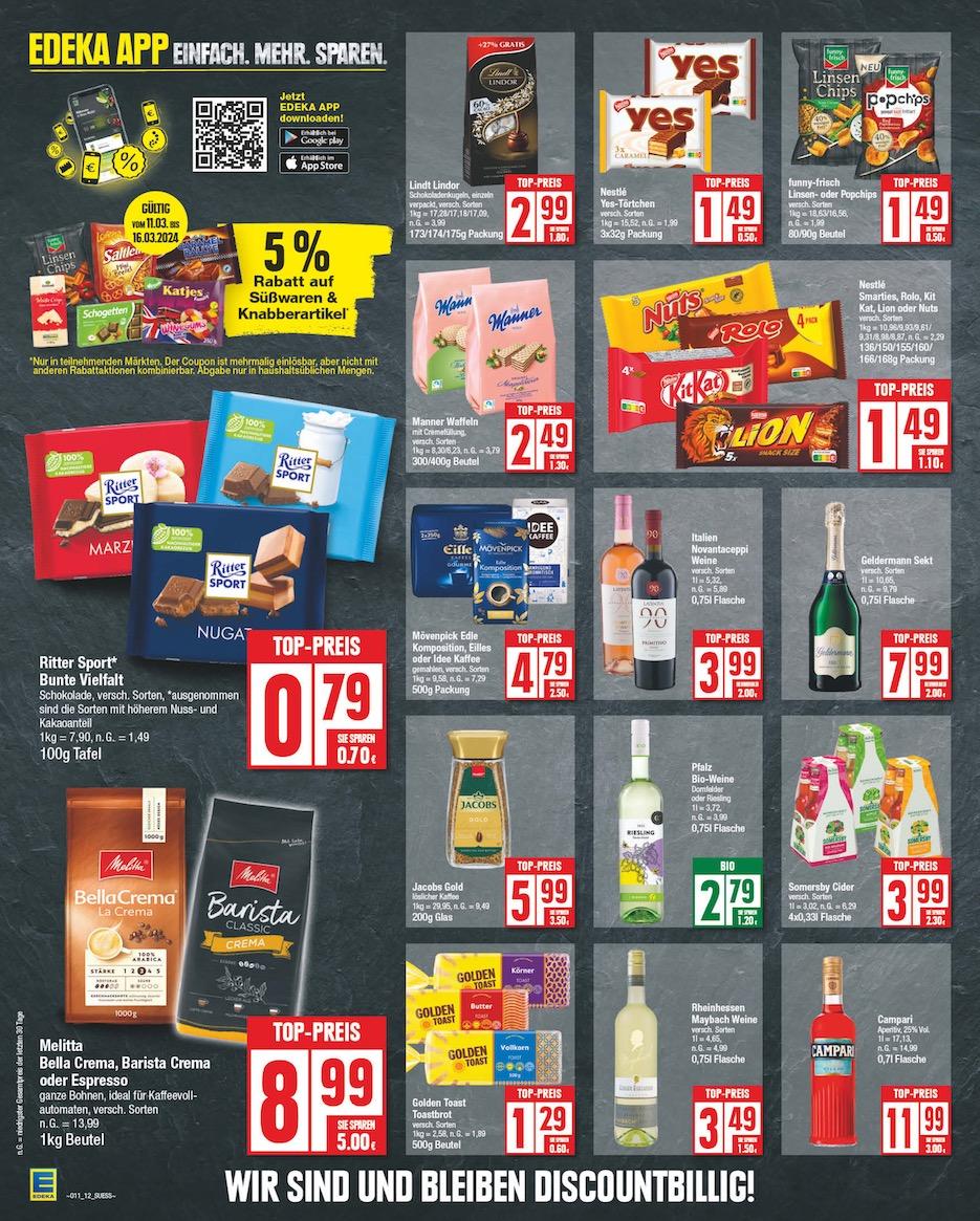 Edeka Prospekt ab Montag - Brandenburg Seite 12
