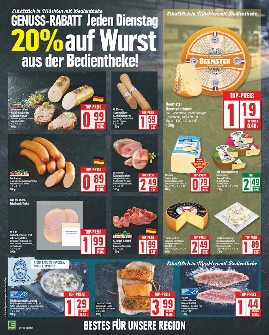 Edeka Prospekt ab Montag - Brandenburg Seite 6