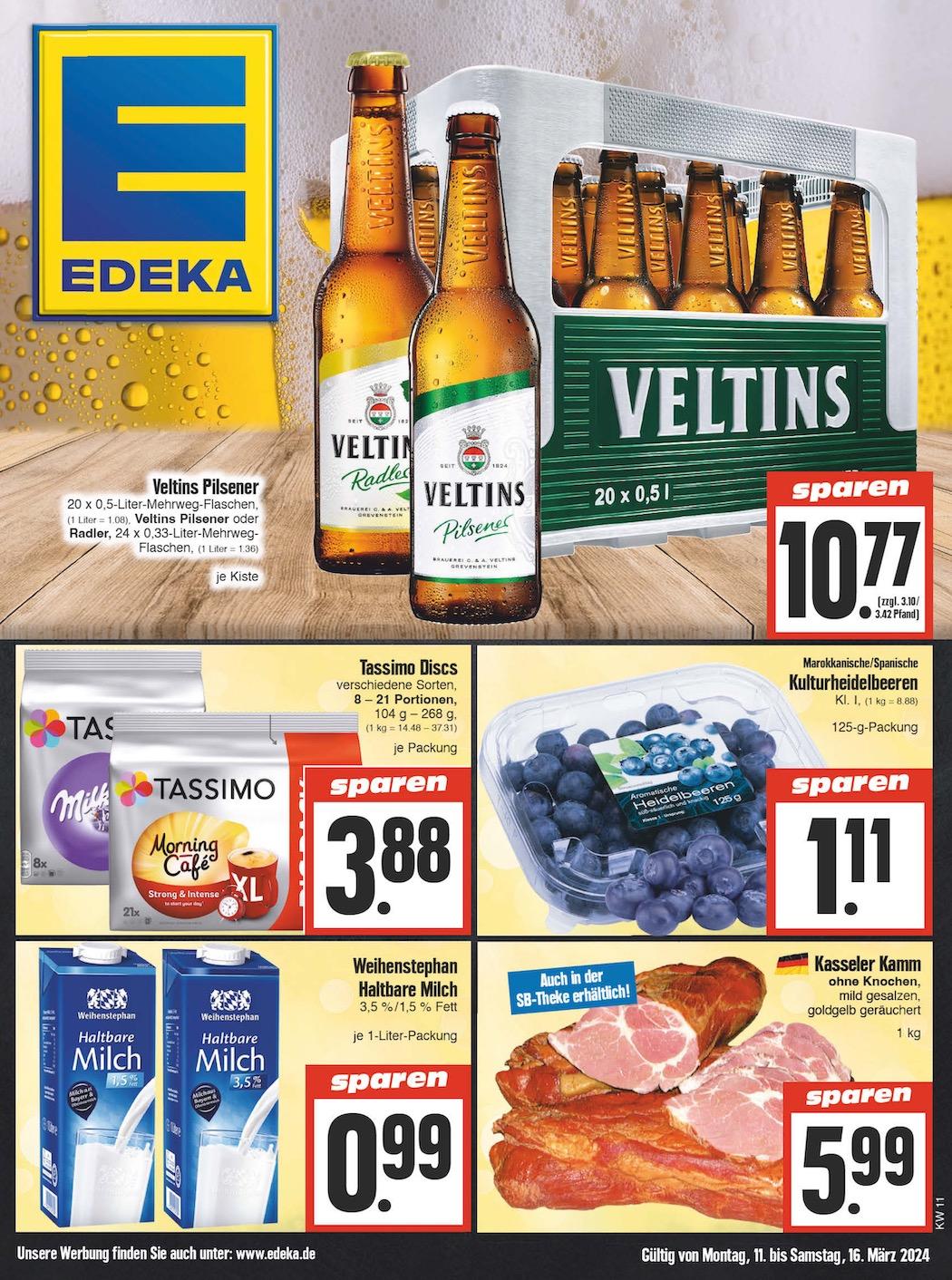 Edeka Prospekt ab Montag - Thüringen Seite 1