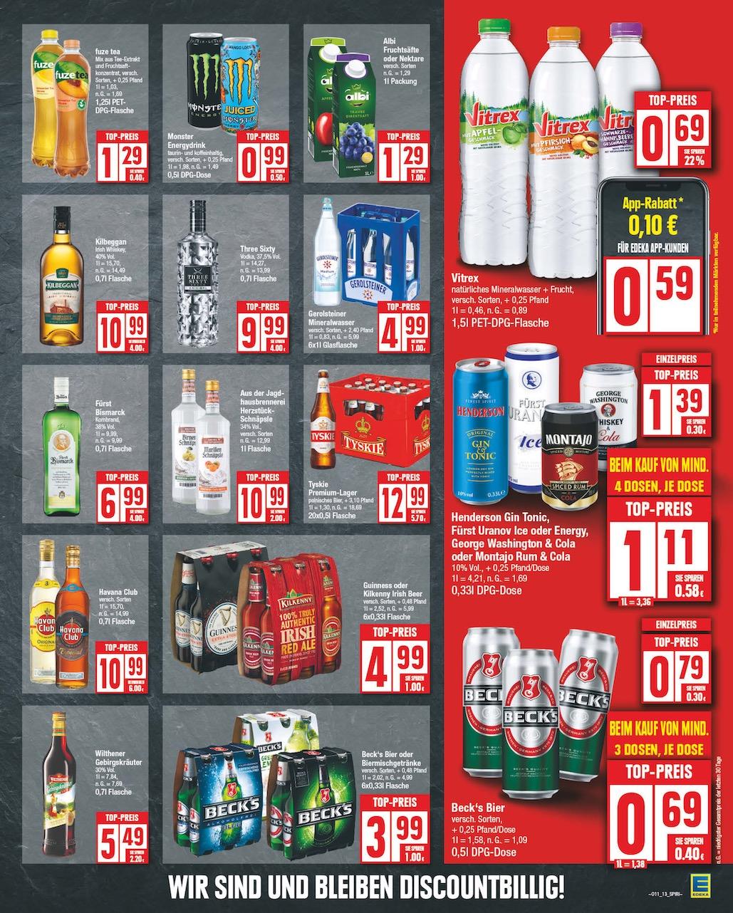 Edeka Prospekt ab Montag - Sachsen-Anhalt Seite 13