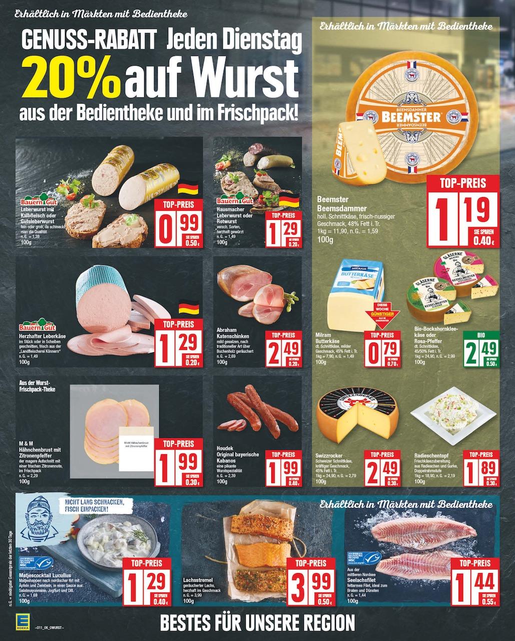 Edeka Prospekt ab Montag - Sachsen-Anhalt Seite 6
