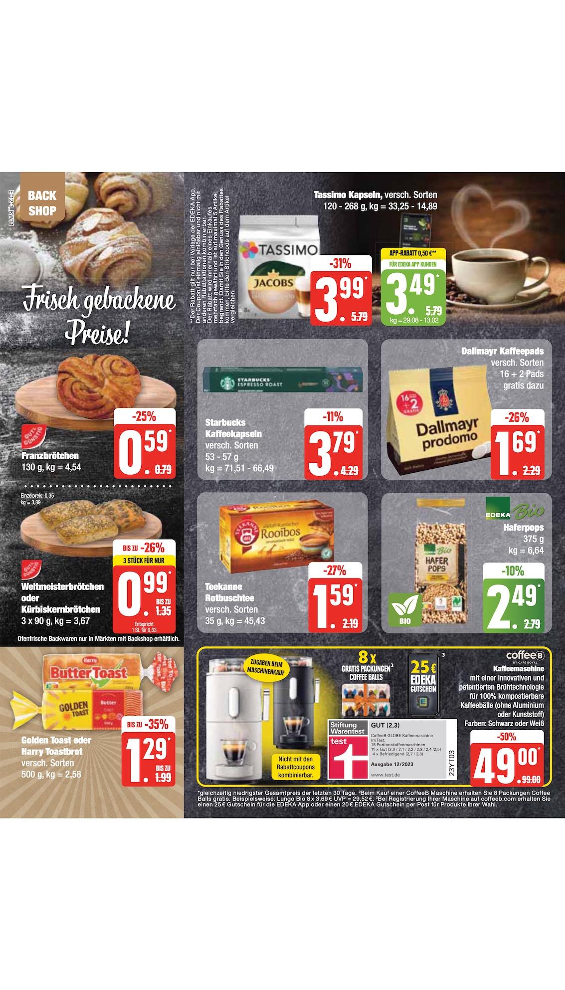 Edeka Prospekt ab Montag - Schleswig - Holstein Seite 16