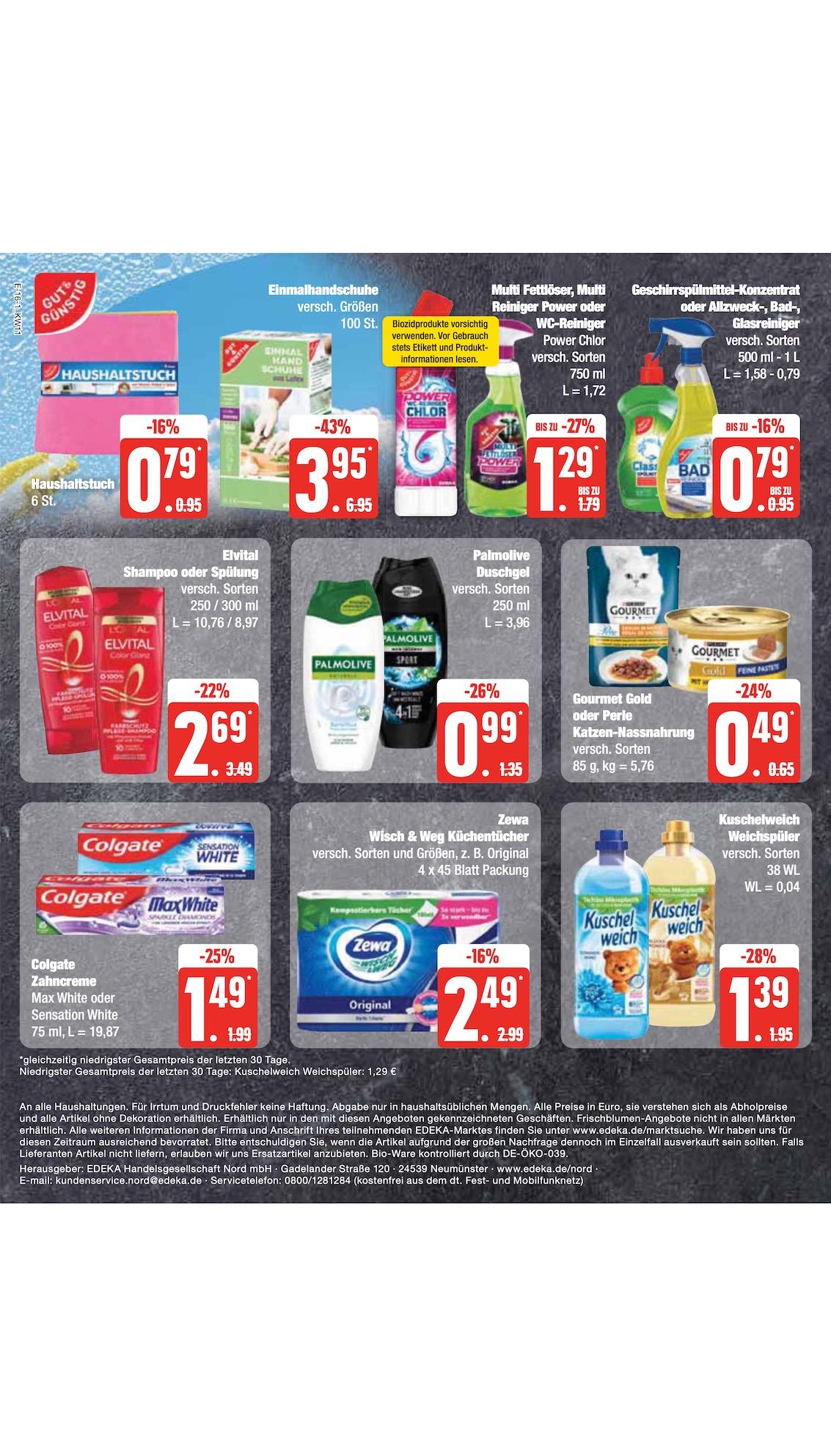 Edeka Prospekt ab Montag - Schleswig - Holstein Seite 20