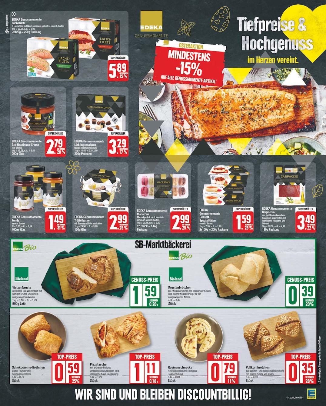 Edeka Prospekt ab Montag - Niedersachsen Seite 9