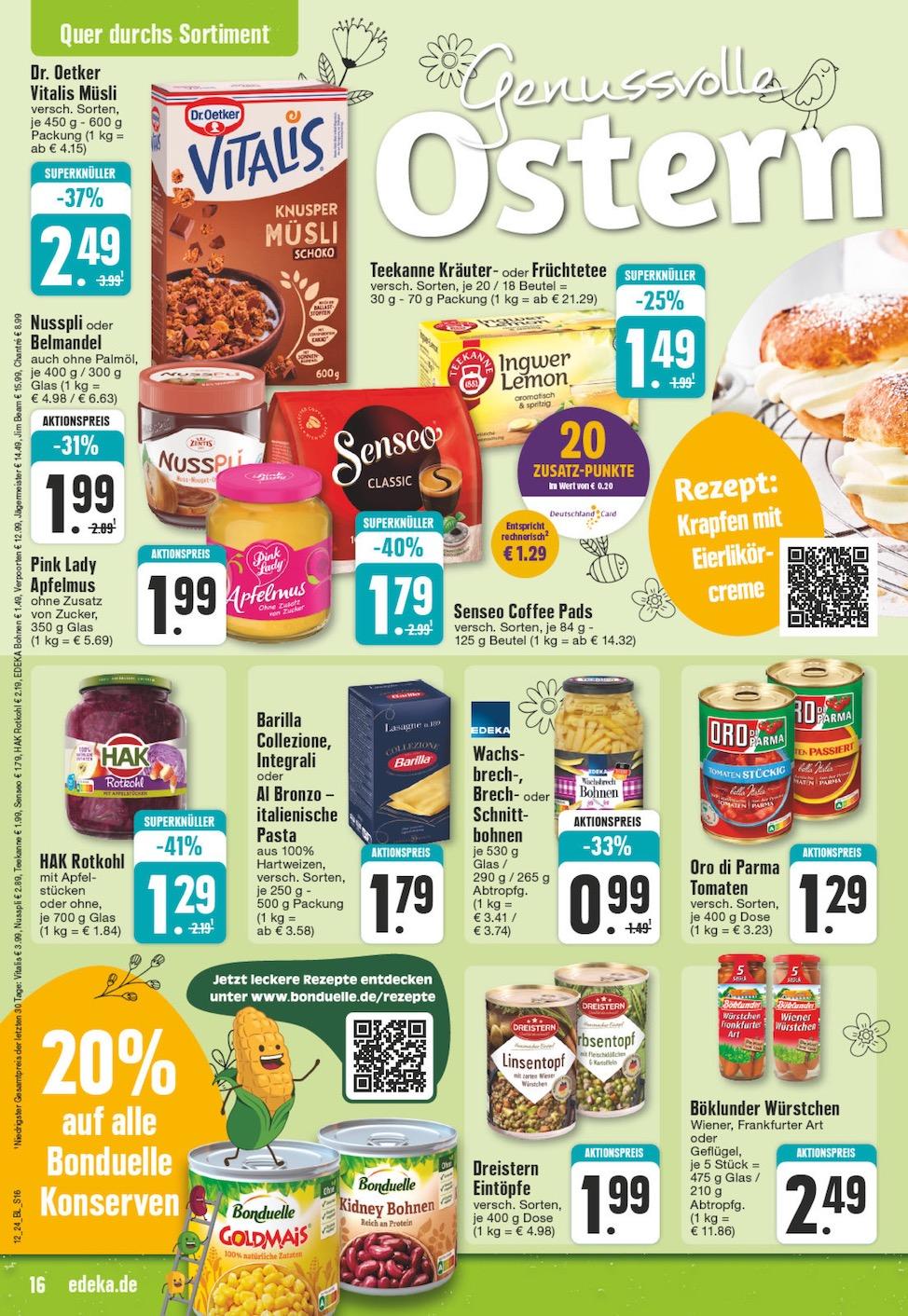 Edeka Prospekt ab Montag - Nordrhein - Westfalen Seite 18