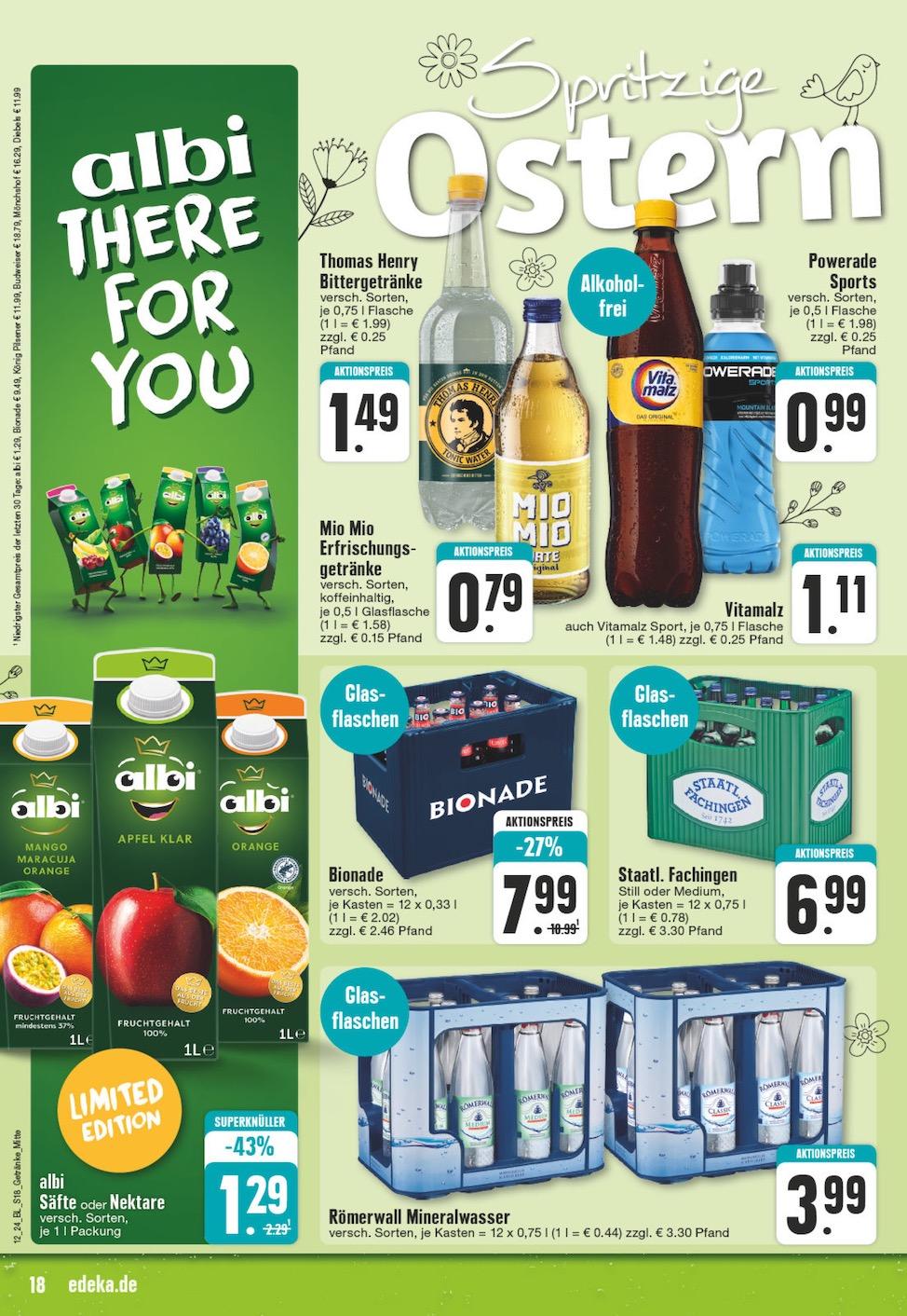 Edeka Prospekt ab Montag - Nordrhein - Westfalen Seite 20