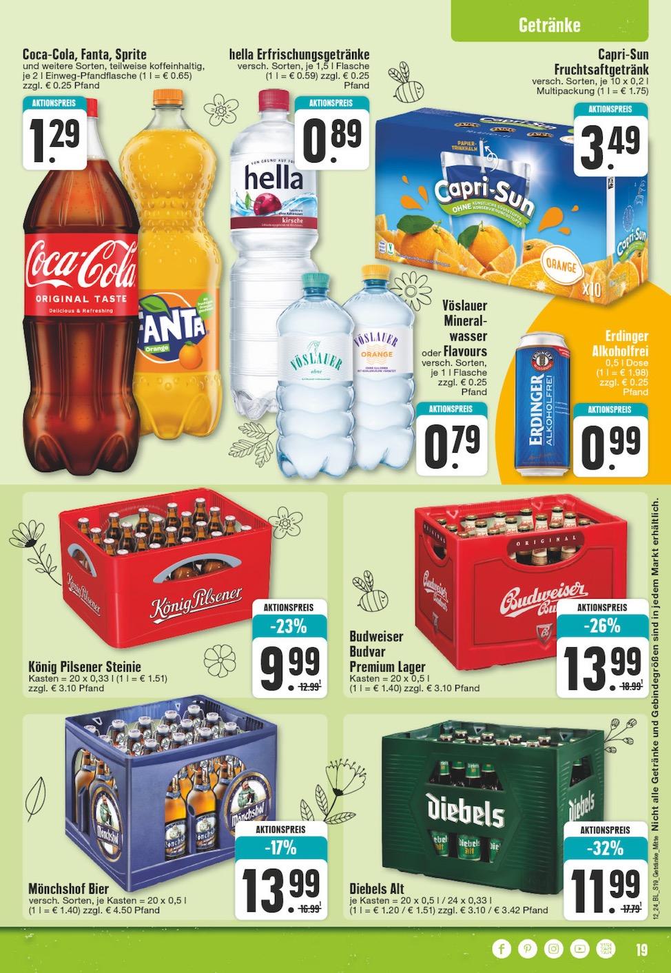 Edeka Prospekt ab Montag - Nordrhein - Westfalen Seite 21