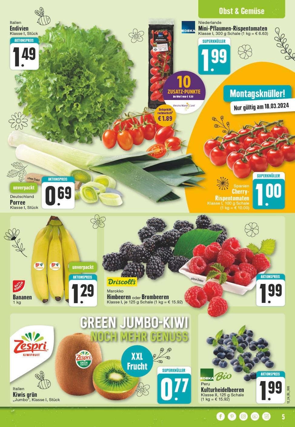 Edeka Prospekt ab Montag - Nordrhein - Westfalen Seite 7