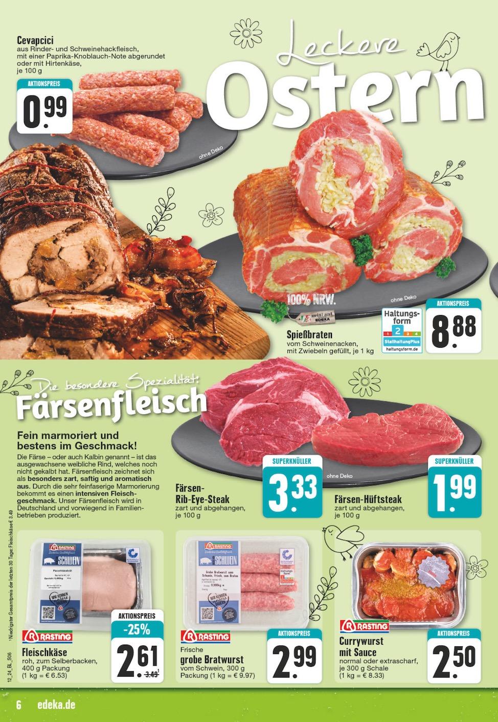 Edeka Prospekt ab Montag - Nordrhein - Westfalen Seite 8