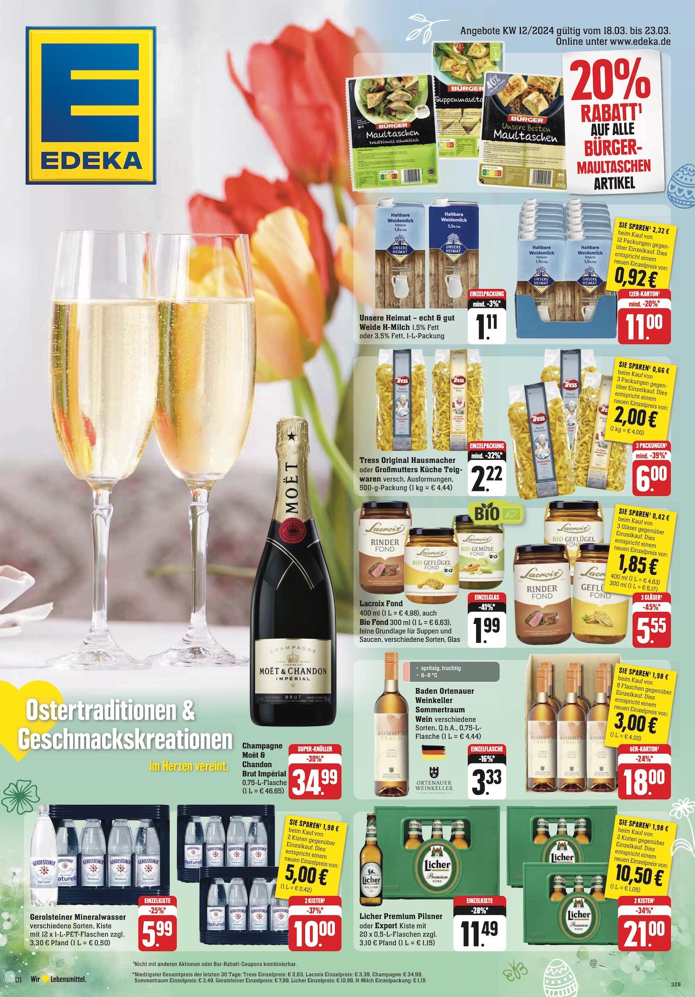 Edeka Prospekt ab Montag - Hessen Seite 1