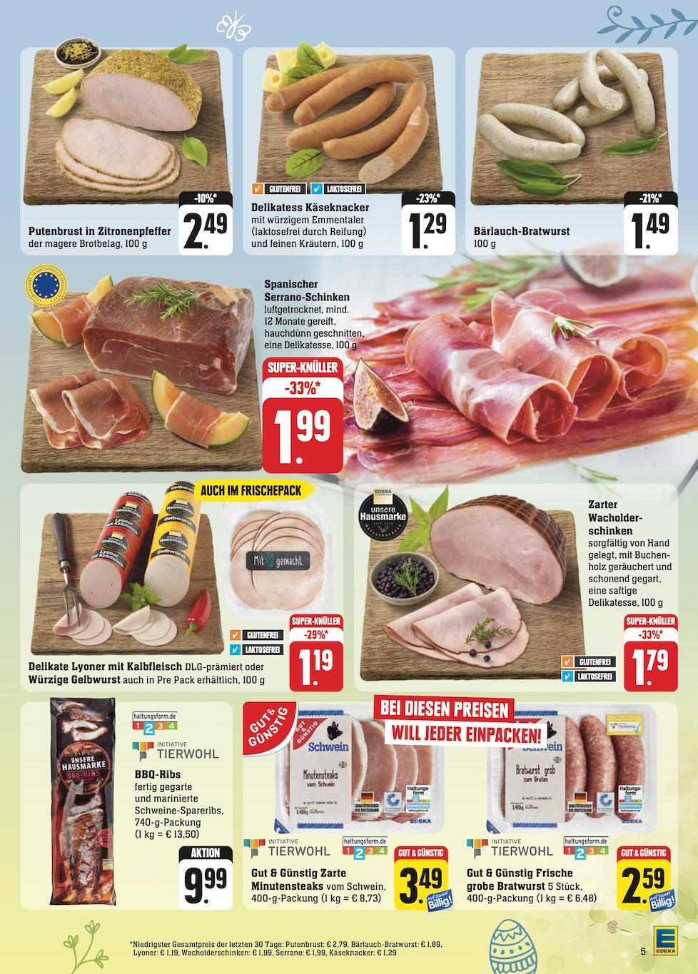 Edeka Prospekt ab Montag - Hessen Seite 9