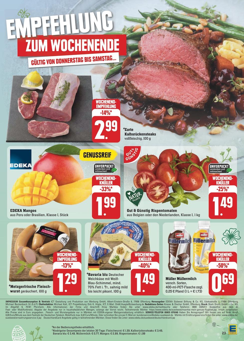 Edeka Prospekt ab Montag - Rheinland - Pfalz Seite 31