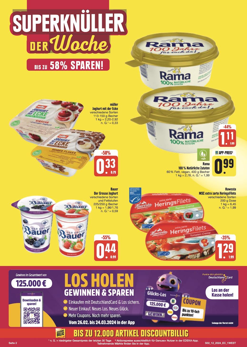 Edeka Prospekt ab Montag - Bayern Nord Seite 4