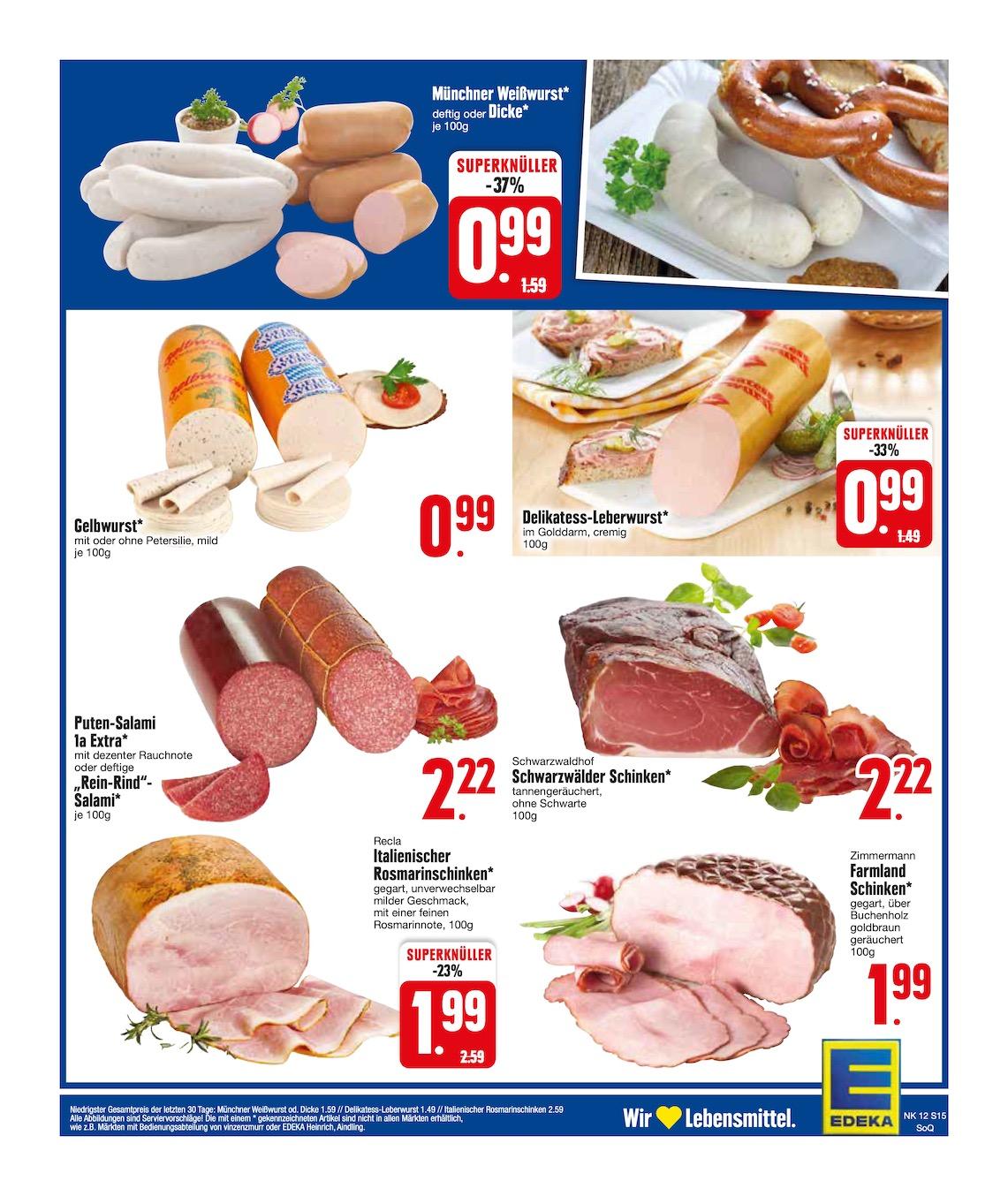 Edeka Prospekt ab Montag - Baden - Württemberg Seite 17
